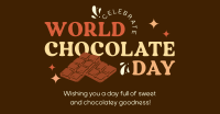 Today Is Chocolate Day Facebook Ad Design