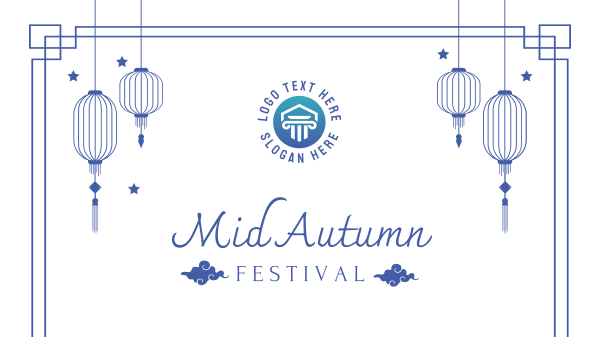 Mid Autumn Festival Lanterns Facebook Event Cover Design Image Preview