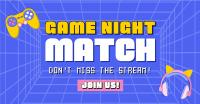 Game Night Match Facebook ad Image Preview