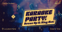 Karaoke Party Star Facebook ad Image Preview