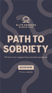 Path to Sobriety Instagram story Image Preview