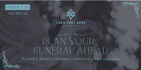 Funeral Services Twitter Post Design