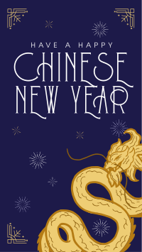Majestic Chinese New Year Facebook Story Design
