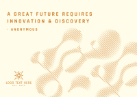 Future Discovery Postcard Design