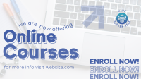 Online Courses Enrollment Video Image Preview