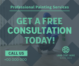 Painting Service Consultation Facebook post Image Preview