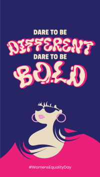 Dare To Be Bold Facebook story Image Preview