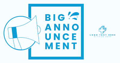 Big Announcement Facebook ad Image Preview