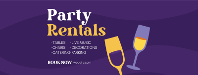 Party Needs Service Facebook cover Image Preview