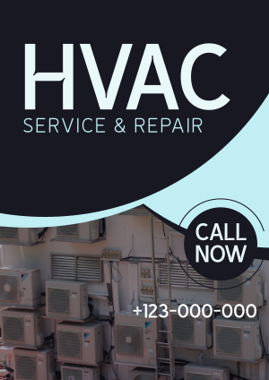 HVAC Services For All Flyer Image Preview