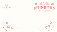 Festive Dia De Los Muertos Zoom background Image Preview