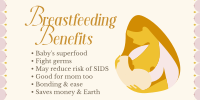 Breastfeeding Benefits Twitter post Image Preview