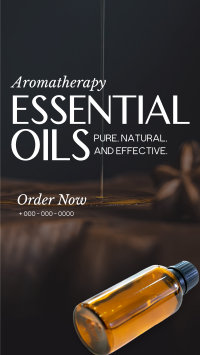 Aromatherapy Essential Oil TikTok Video Image Preview