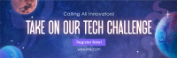Tech Challenge Galaxy Twitter header (cover) Image Preview