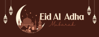 Blessed Eid Al Adha Facebook Cover Design