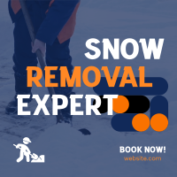 Snow Removal Expert Instagram post Image Preview