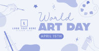 World Art Day Facebook Ad Design