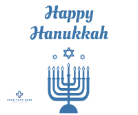 Wishing Happy Hanukkah Facebook post Image Preview