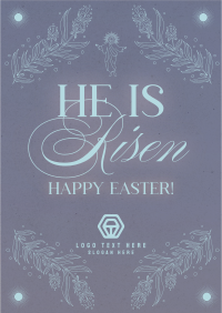 Rustic Easter Sunday Flyer Image Preview