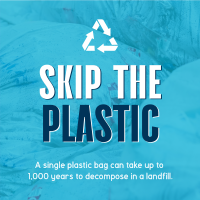 Sustainable Zero Waste Plastic Linkedin Post Image Preview