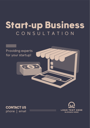 E-commerce Business Consultation Flyer Image Preview