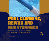 Pool Cleaning Services Facebook post Image Preview