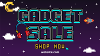 Retro Gadget Sale Animation Image Preview