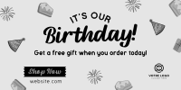 Business Birthday Promo Twitter post Image Preview