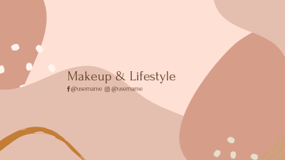Makeup Vlog YouTube Banner Image Preview