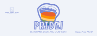 Say Pride Celebration Facebook cover Image Preview