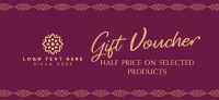 Ornate Luxury Voucher Gift Certificate Image Preview