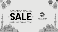 Ramadan Kareem Sale Facebook Event Cover Image Preview