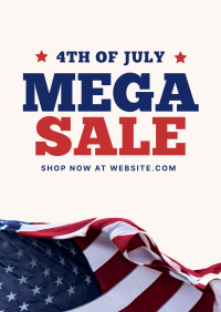 Fourth of July Sale Poster Preview