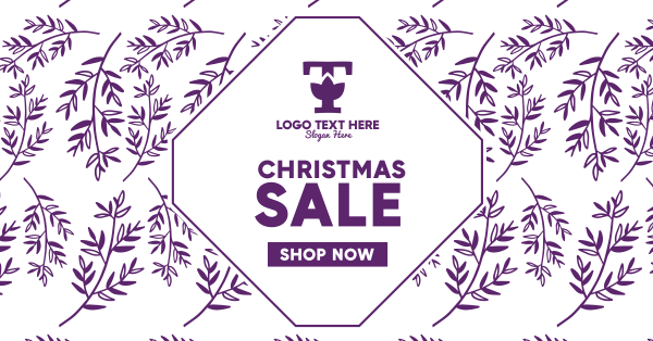 Christmas Day Sale Facebook Ad Design Image Preview