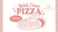 Retro Brick Oven Pizza Animation Image Preview