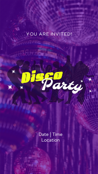 Disco Fever Party Instagram Reel Image Preview