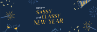 Sassy New Year Spirit Twitter Header Image Preview