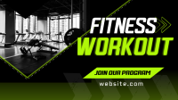 Fitness Workout Animation Preview