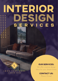 Interior Design Services Flyer Image Preview