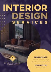 Interior Design Services Flyer Design