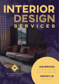 Interior Design Services Flyer Image Preview