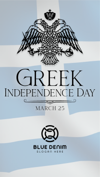 Traditional Greek Independence Day Instagram Reel Image Preview