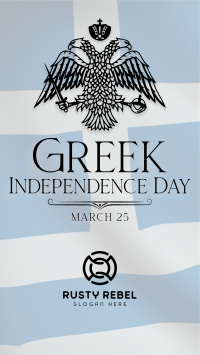 Traditional Greek Independence Day Instagram Reel Image Preview