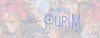 Celebrating Purim Facebook Cover Design