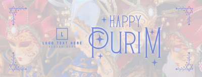 Celebrating Purim Facebook cover Image Preview