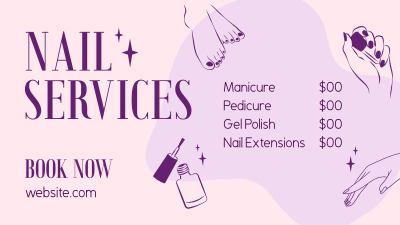 Nail Spa Magic Facebook event cover Image Preview