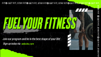 Stay Fit Gym Animation Preview
