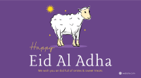Eid Al Adha Lamb Facebook Event Cover Design