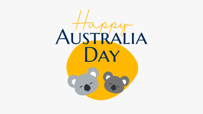 Happy Australia Day Facebook event cover Image Preview