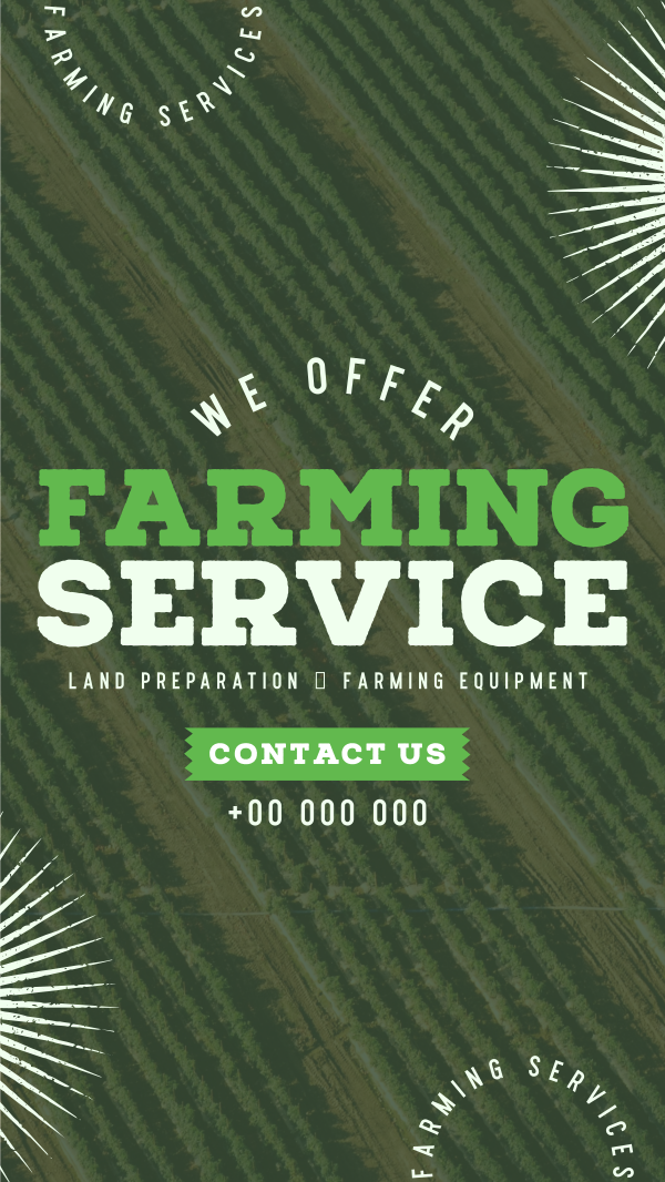 Trustworthy Farming Service Instagram Story Design